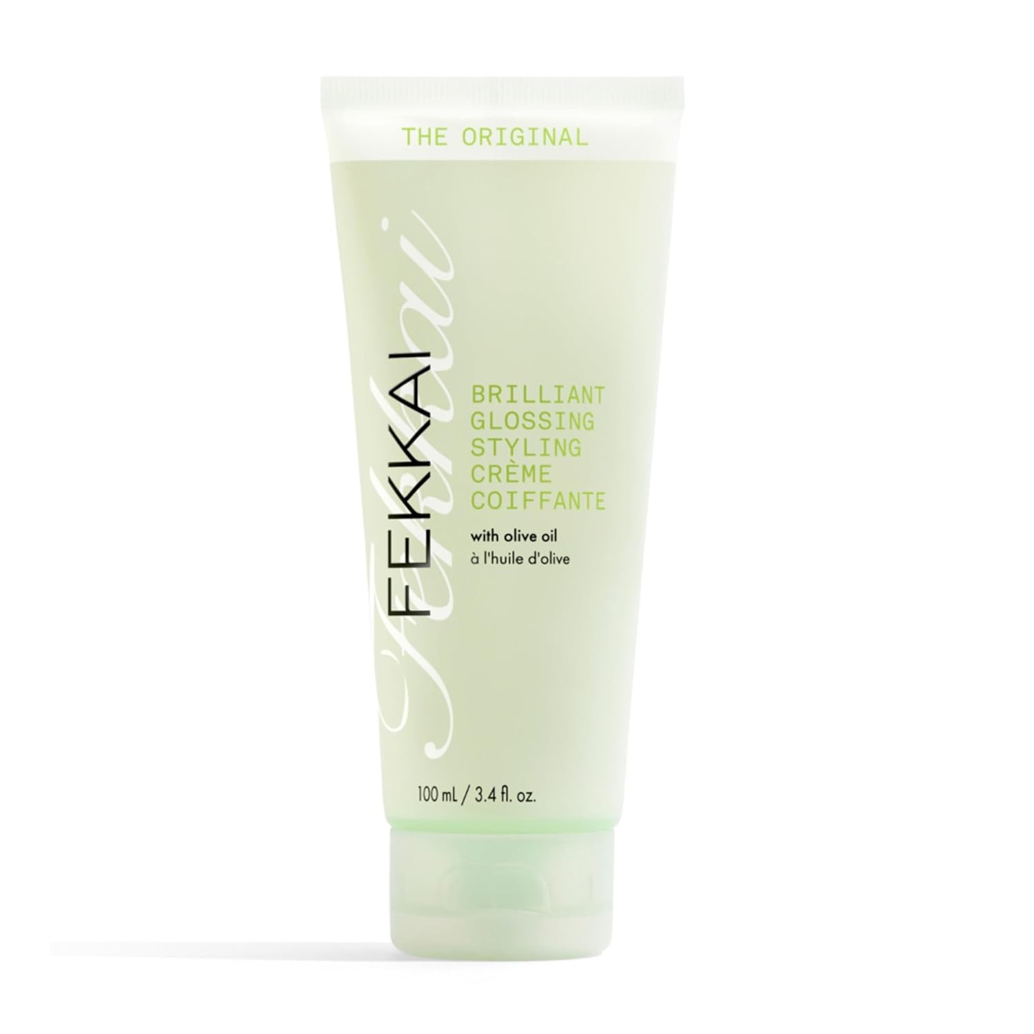 Fekkai The Original Brilliant Glossing Styling Creme - 3.4 oz - Boosts Shine, Smoothes Frizz & Defines Curls with Olive Oil - Free of Sulfates, Parabens, Phthalates - Vegan, Cruelty-Free
