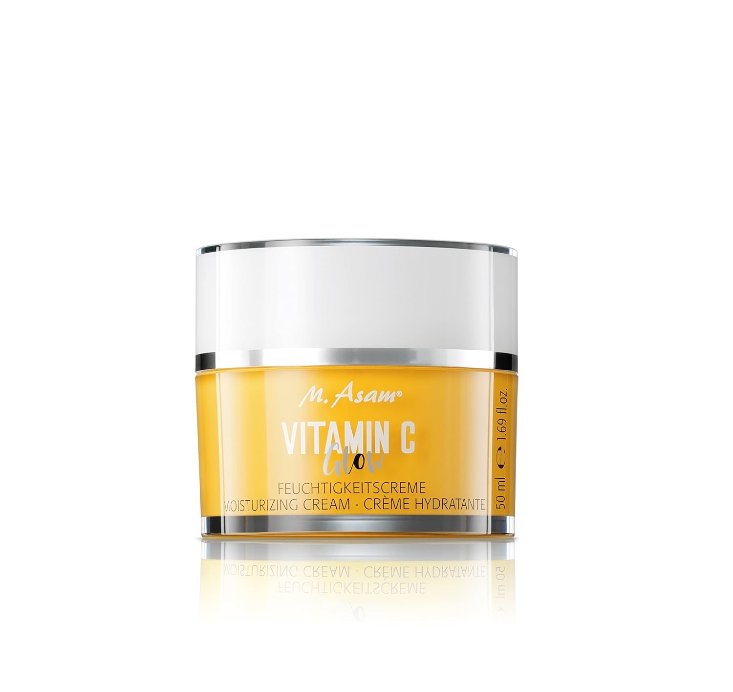 M. Asam Vitamin C Glow Face Moisturizer – Face Cream for a refreshed Glow with Vitamin C Gold-Complex & Turmeric, Enhances the natural radiance of the skin, 1.69 Fl Oz
