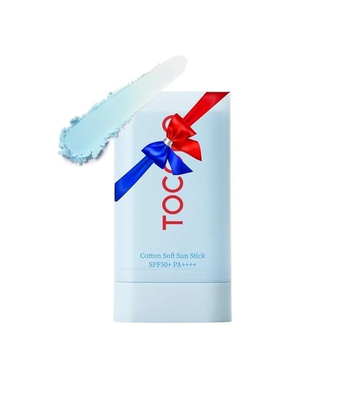 Cotton Soft Sun Stick SPF50 PA++++ (19 g / 0.67 oz) | Broad Spectrum Facial Sunscreen | Vegan Certified | Hypoallergenic | No White Cast | Lightweight & Hydrating Formula | Korean Sunscreen |