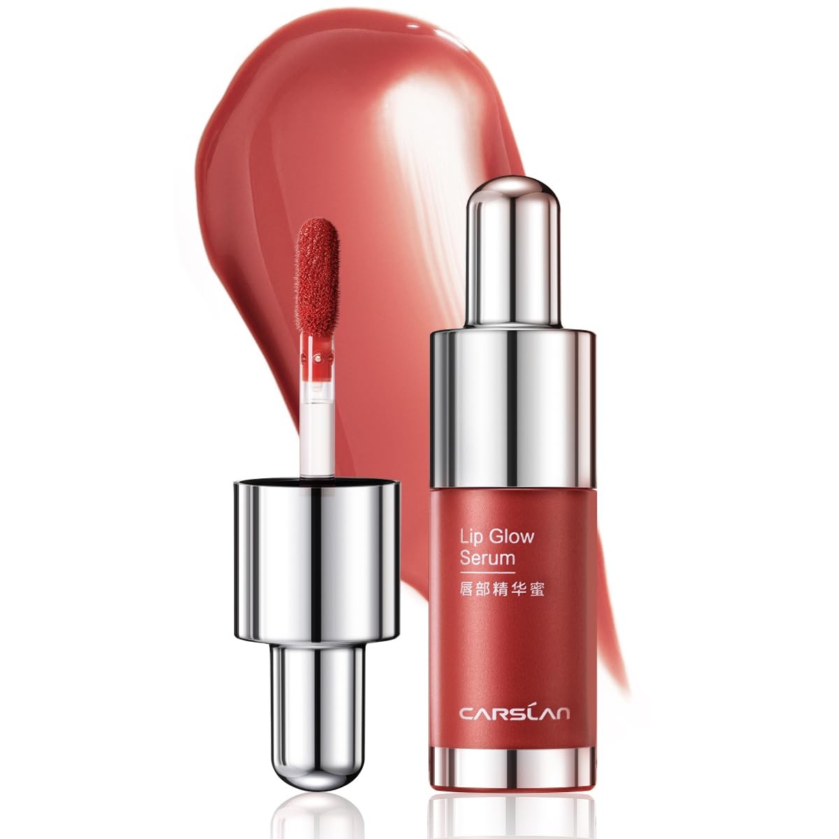 Hydrating Lip Gloss with Essential oil, Vitamin E, Vegan Tinted lip Oil, 0.16Oz, G104